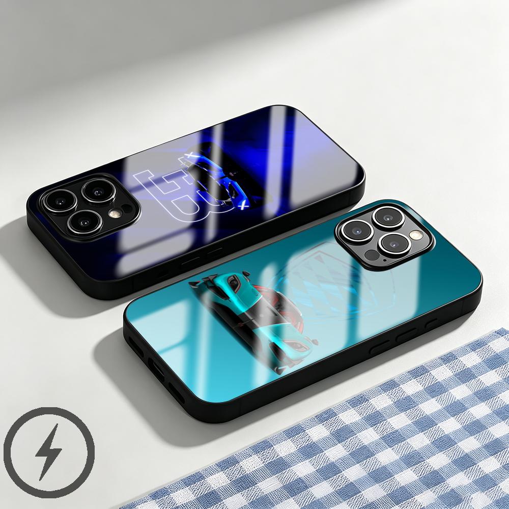 Luxury  B-bugattiES Phone Case - Screen Protector Film のレビューと価格