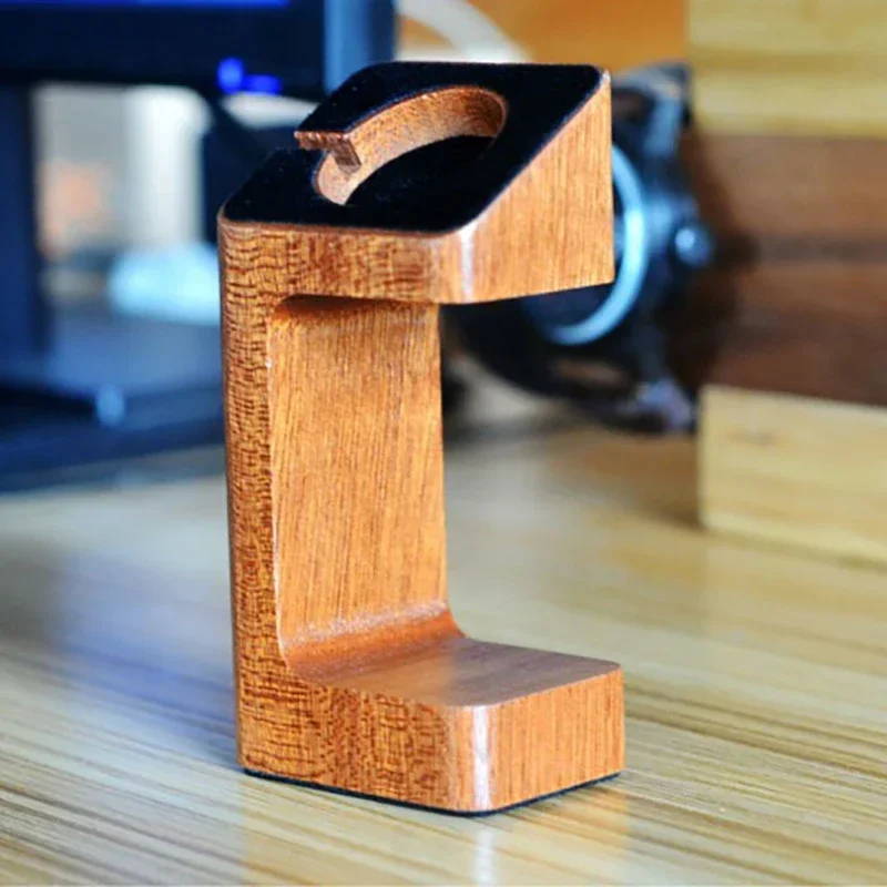Wooden Apple Watch Charger Sta - Apple Smartwatch Accessories のレビューと価格