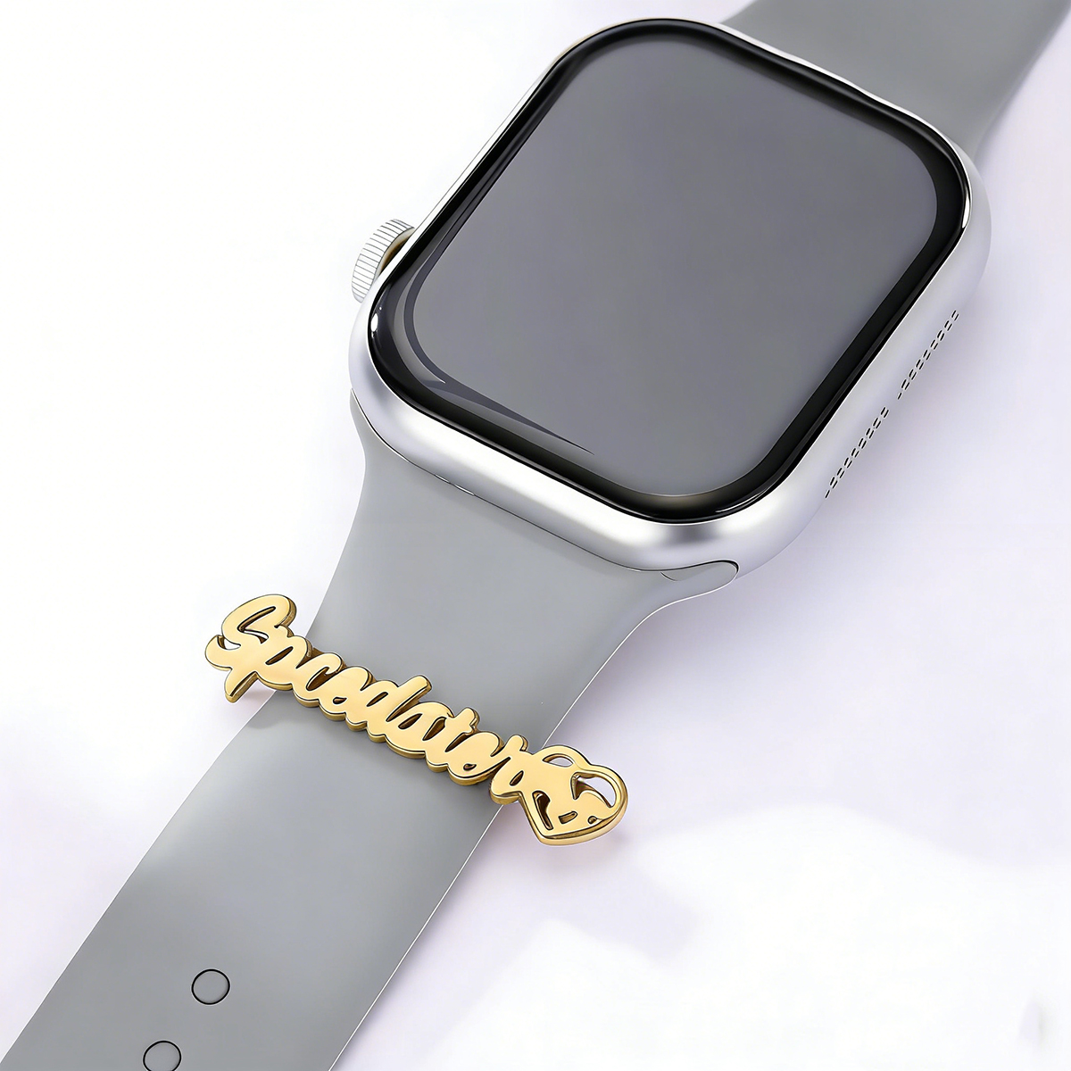 Gold Stainless Steel Custom Le - Smartwatch Straps & Accessories のレビューと価格