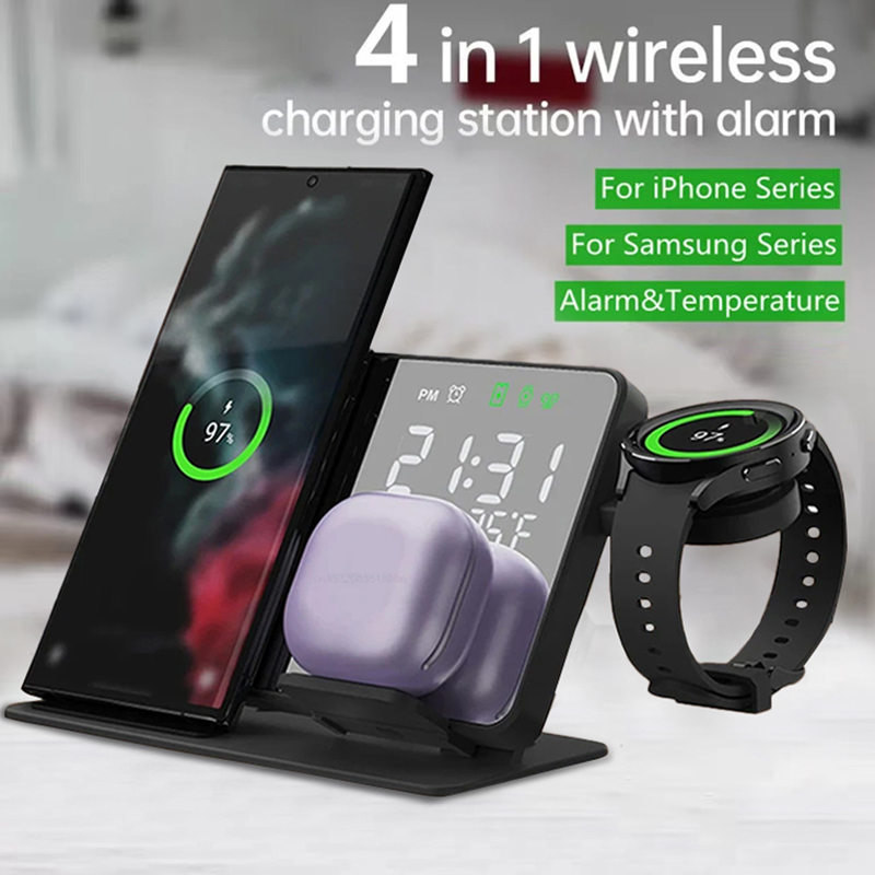 Wireless Charger Alarm Clock S - Wireless Charger Watch のレビューと価格