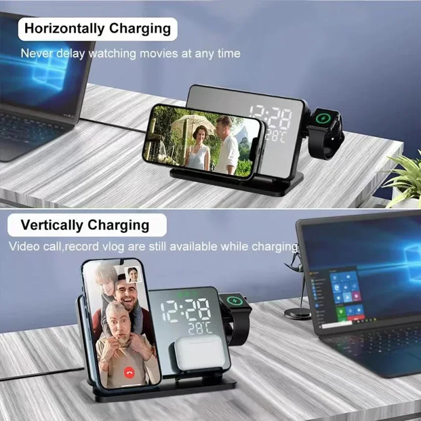 Wireless Charger Alarm Clock S - Wireless Charger Watch のレビューと価格