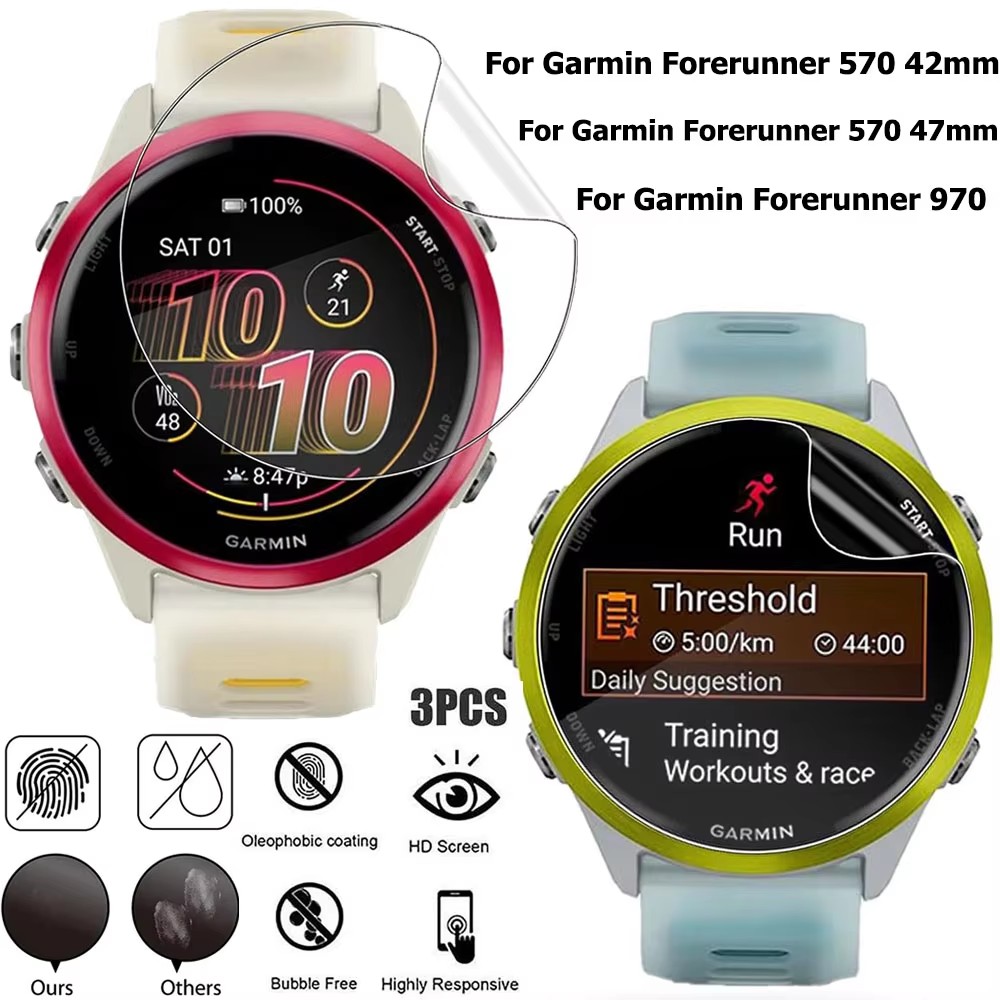 1-3Pcs Hydrogel Film For Garmi - Garmin Smartwatch Accessories のレビューと価格