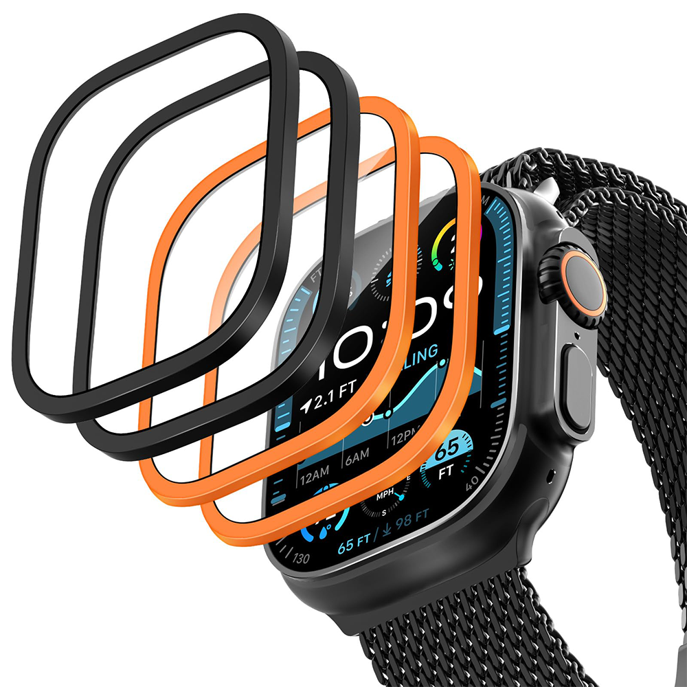 2PCS Titanium Metal Frame for  - Apple Smartwatch Accessories のレビューと価格