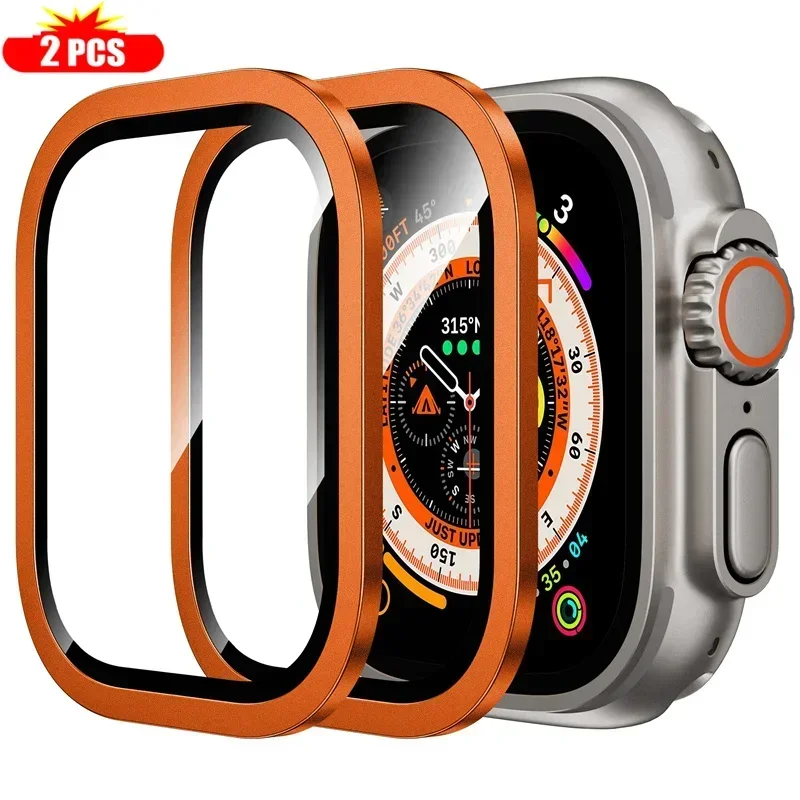 2PCS Titanium Metal Frame for  - Apple Smartwatch Accessories のレビューと価格