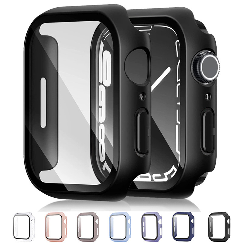 Glass+Cover For Apple Watch ca - Apple Smartwatch Accessories のレビューと価格