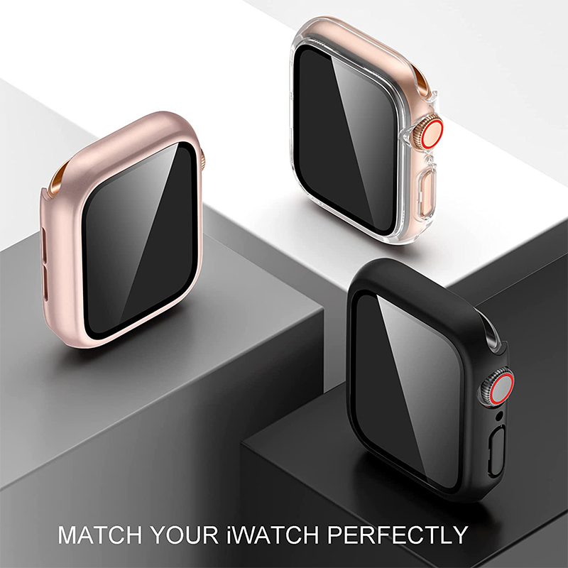 Glass+Cover For Apple Watch ca - Apple Smartwatch Accessories のレビューと価格