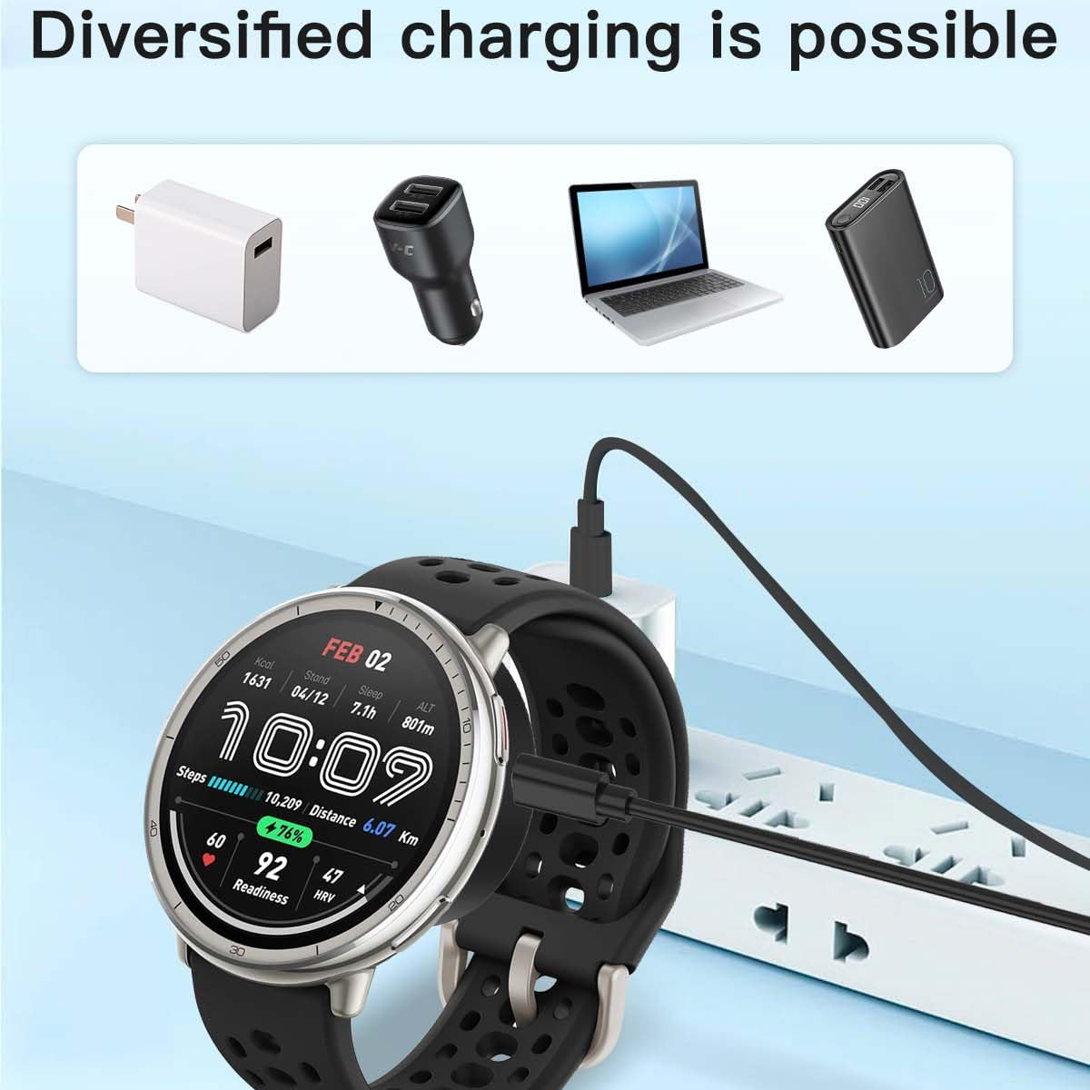 Charging base For Amazfit Acti - Amazfit Smartwatch Accessories のレビューと価格
