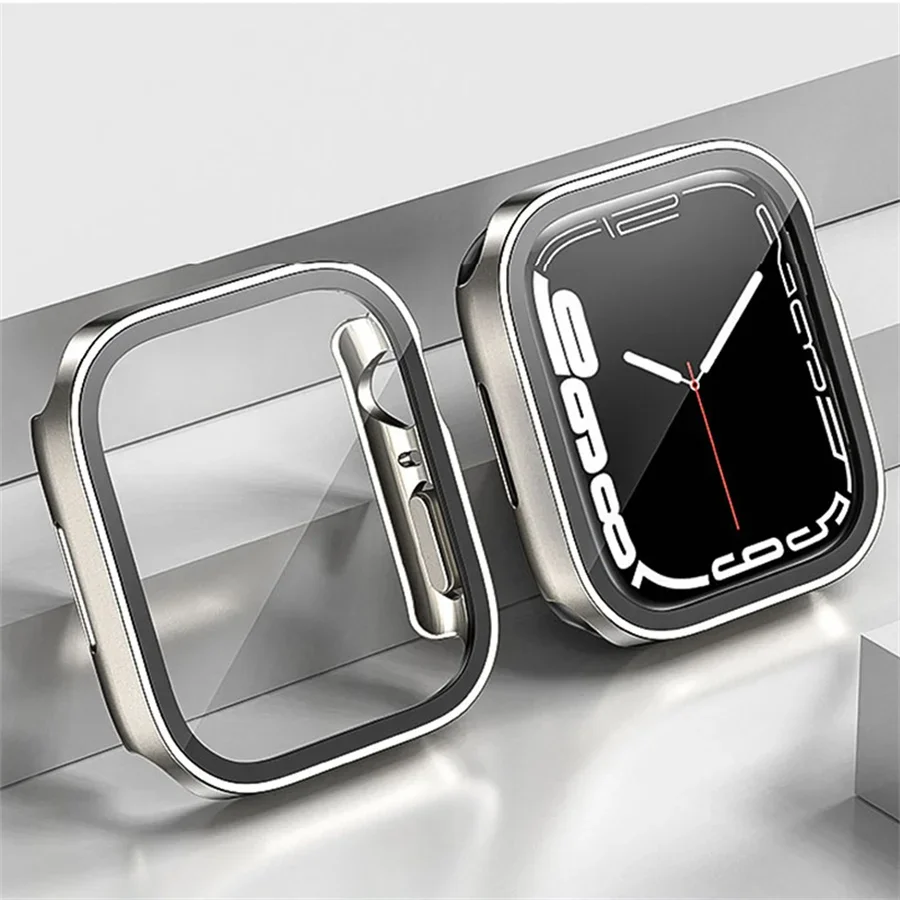 Glass+cover For Apple Watch ca - Garmin Smartwatch Accessories のレビューと価格