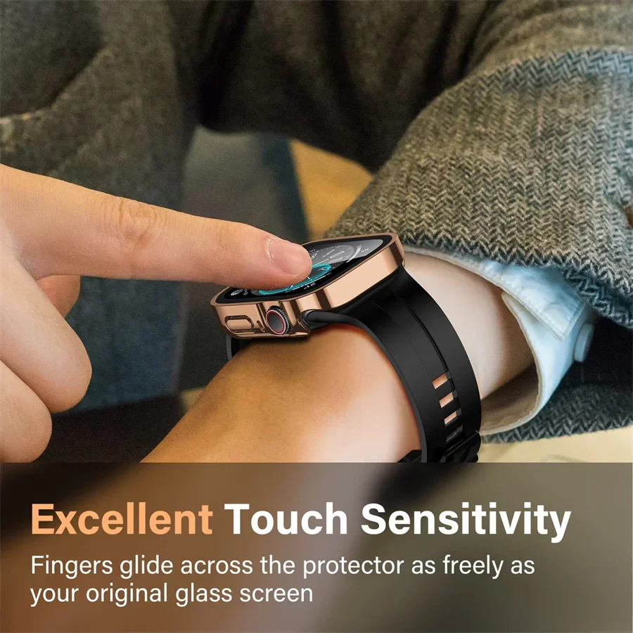 Glass+cover For Apple Watch ca - Garmin Smartwatch Accessories のレビューと価格