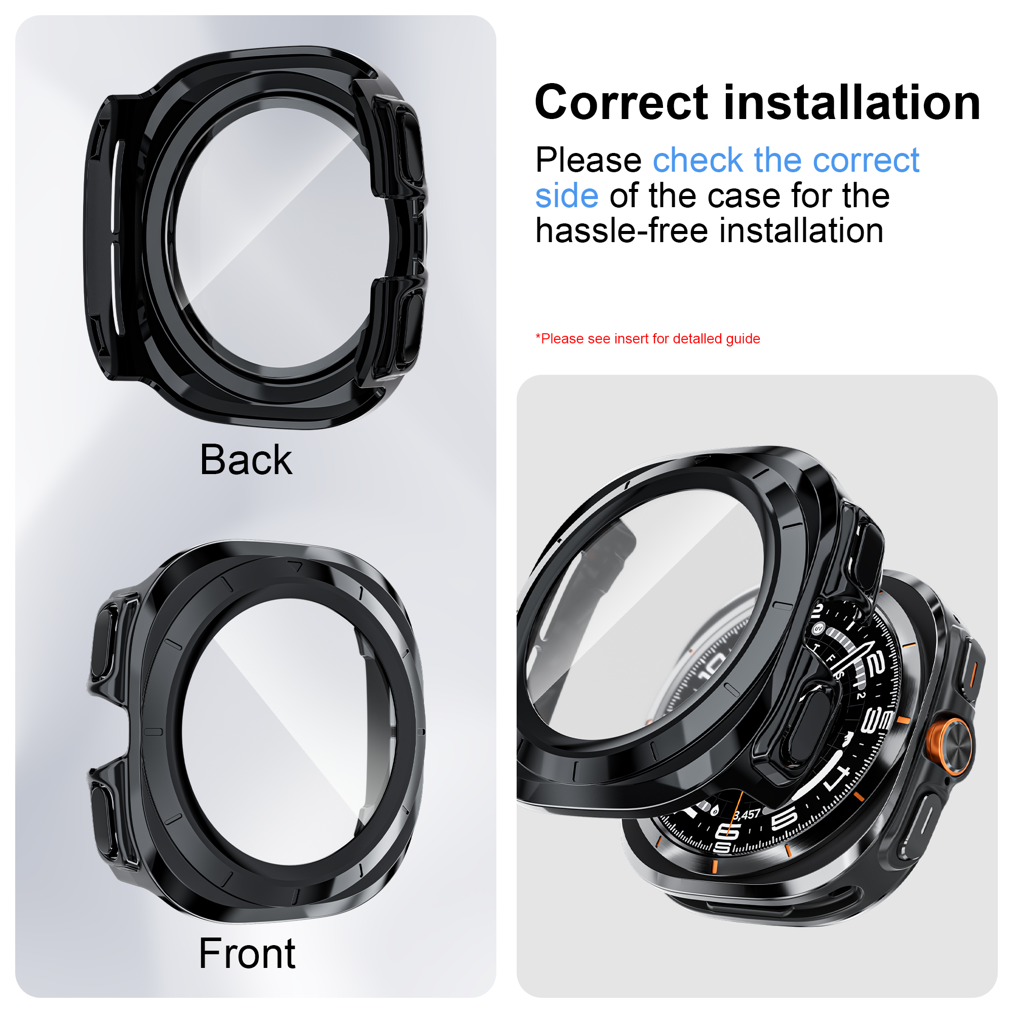 Case for Samsung Galaxy Watch  - Garmin Smartwatch Accessories のレビューと価格