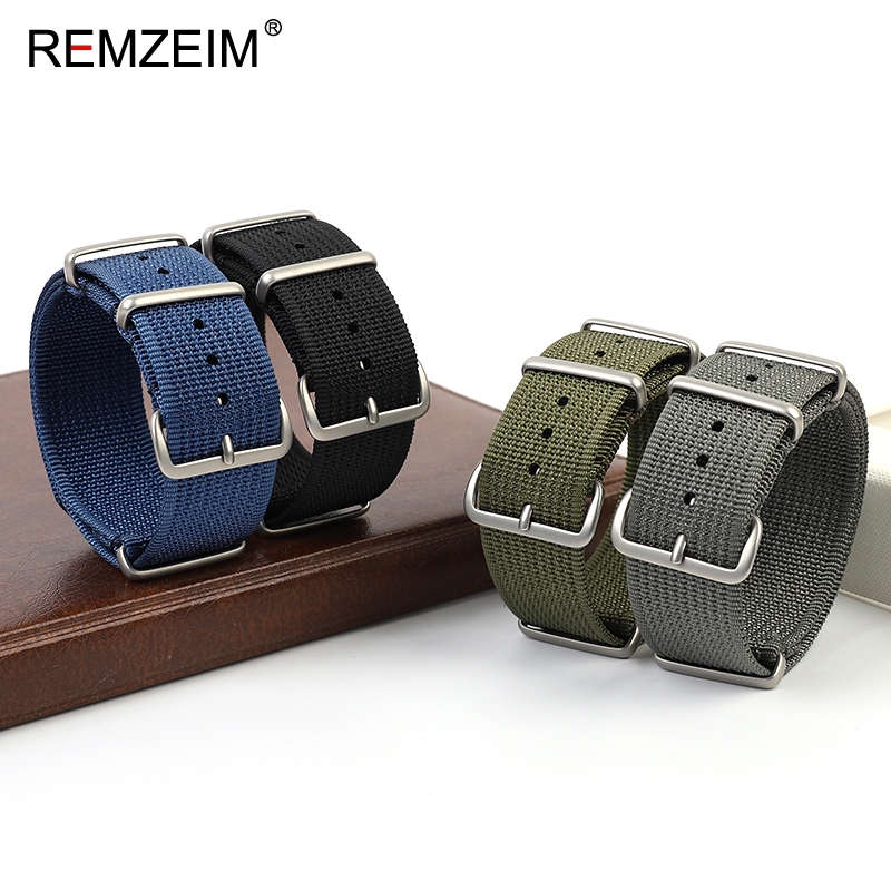 New Ribbed Nylon Watch Strap 1 - Nylon Nato Strap のレビューと価格