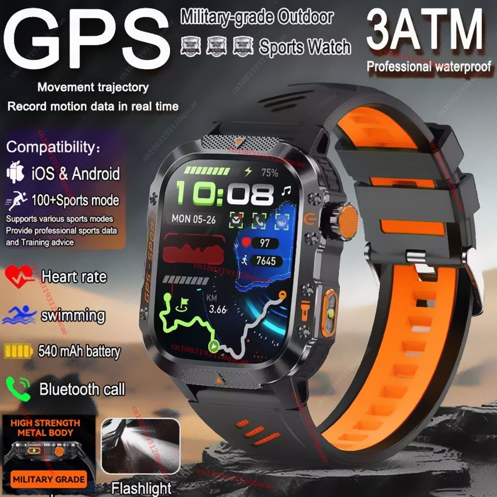 2026 Military Outdoor Smart Wa - Smartwatch X12 のレビューと価格