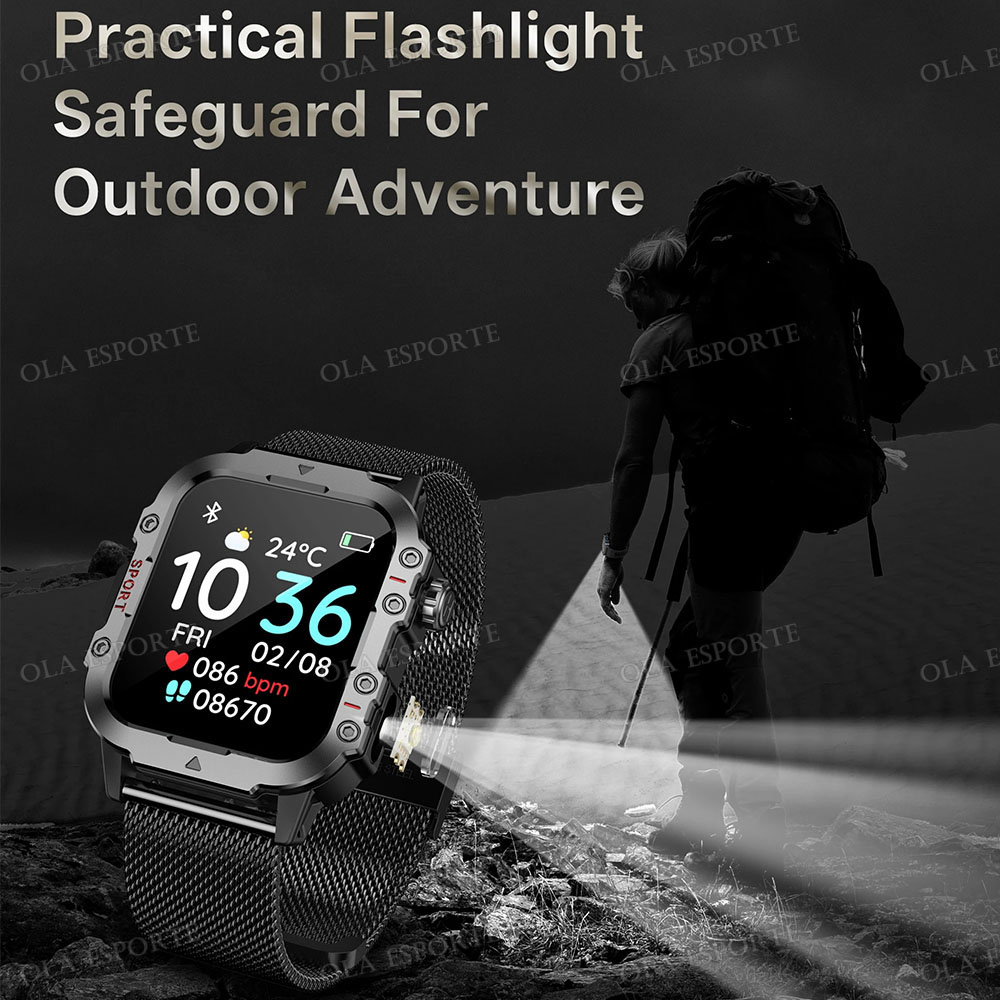 2026 Military Outdoor Smart Wa - Smartwatch X12 のレビューと価格