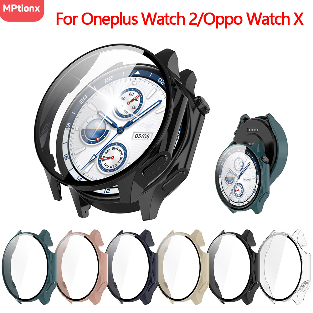 PC Case+Glass for Oneplus Watc - Garmin Smartwatch Accessories のレビューと価格