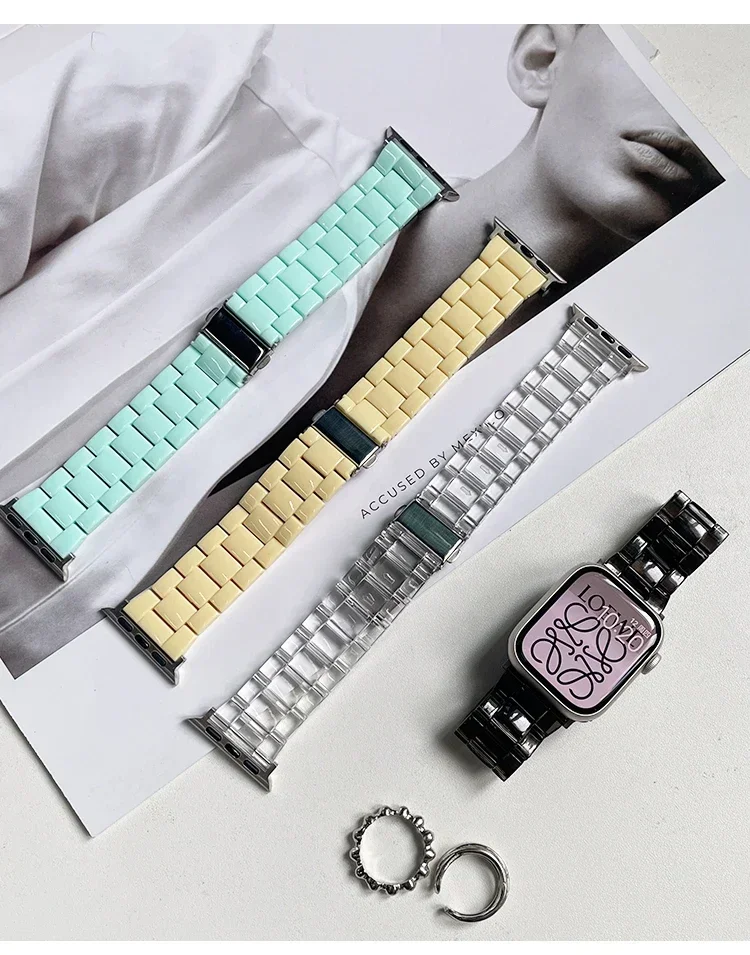 Watch strap+Case+glass For app - Smartwatch Watch Accessories For Women のレビューと価格