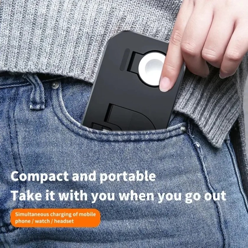3 In 1 Wireless Charger Stand  - Smartwatch X12 のレビューと価格