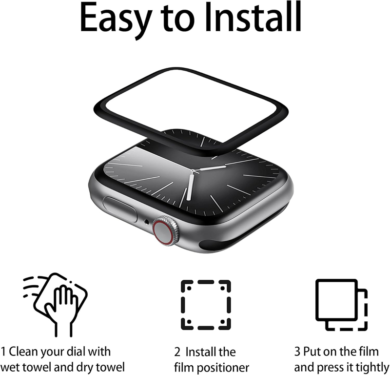 Screen Protector for Apple Wat - Apple Smartwatch Accessories のレビューと価格