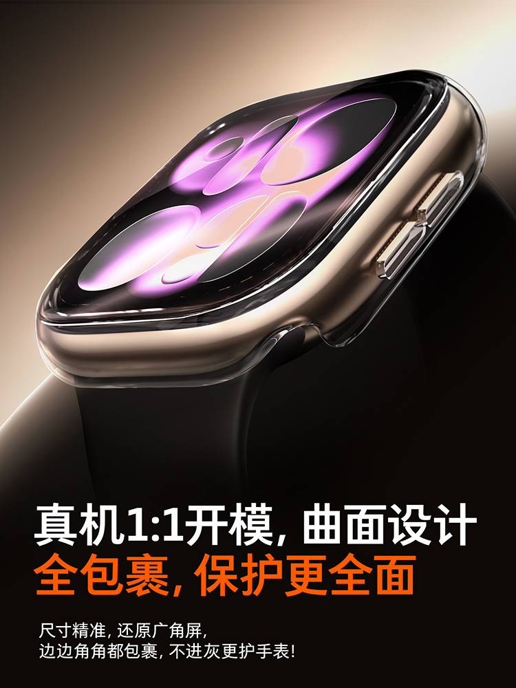 2pcs Tempered Glass Case For A - Apple Smartwatch Accessories のレビューと価格