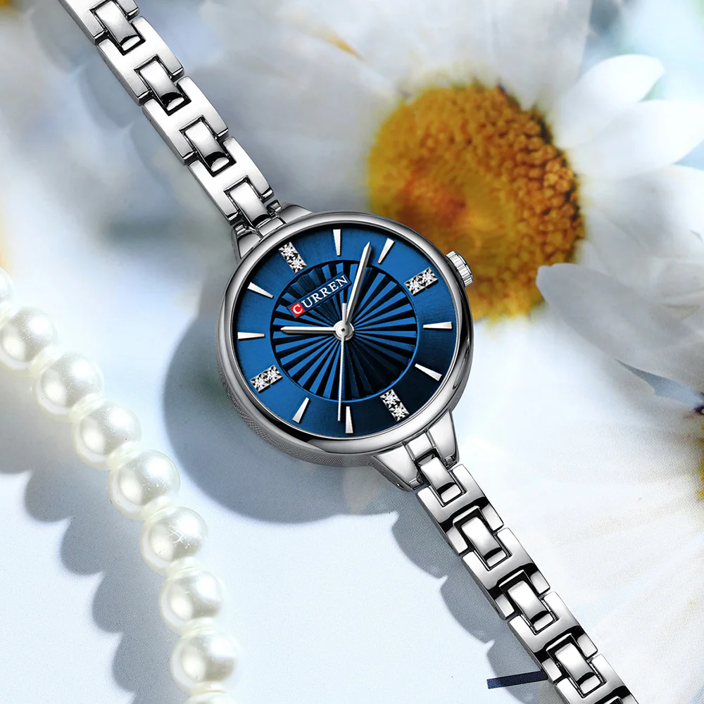 CURREN 9097 Women's Casual Qua - Smartwatch Guess のレビューと価格