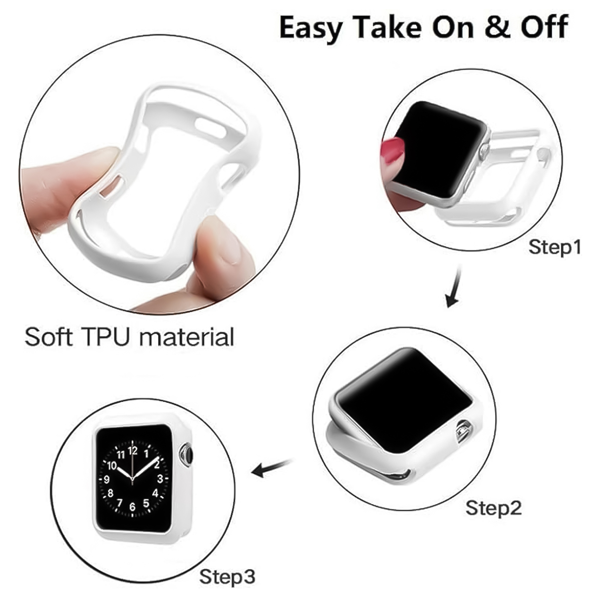 TPU Silicone Case For Huawei W - Garmin Smartwatch Accessories のレビューと価格