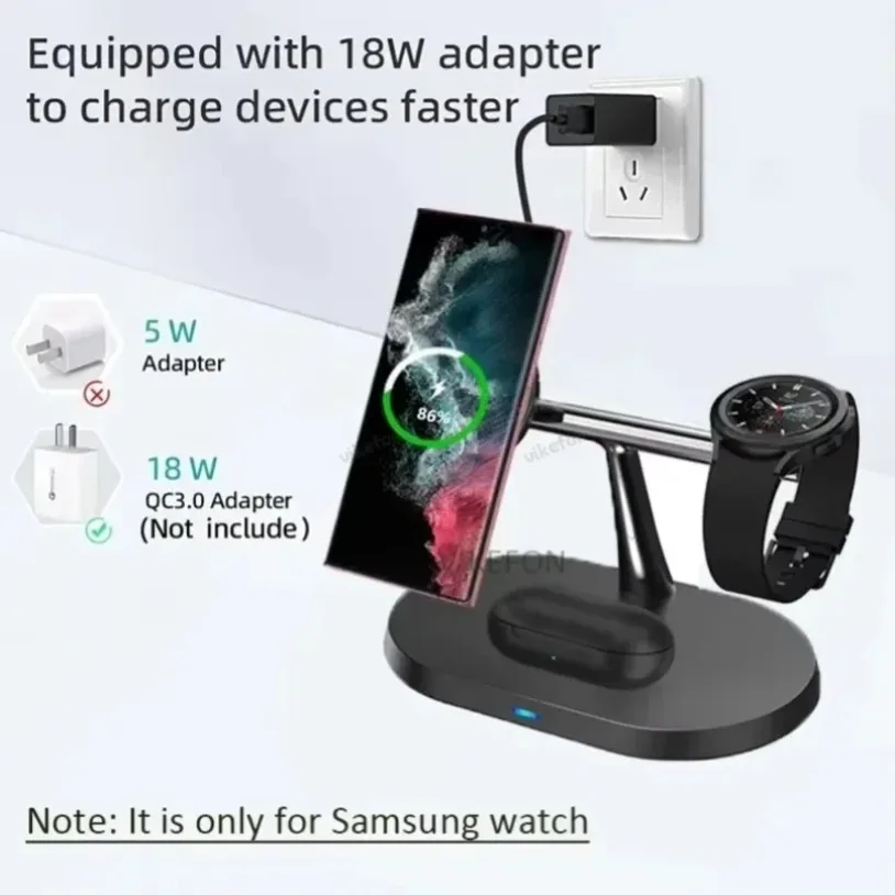 3-IN-1 Magnetic Wireless Charg - Wireless Charger Watch のレビューと価格