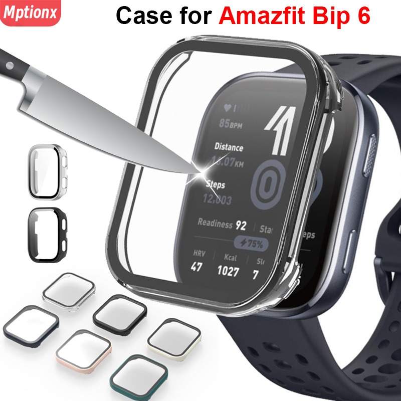 Glass+Cover For Amazfit Bip 6  - Amazfit Smartwatch Accessories のレビューと価格