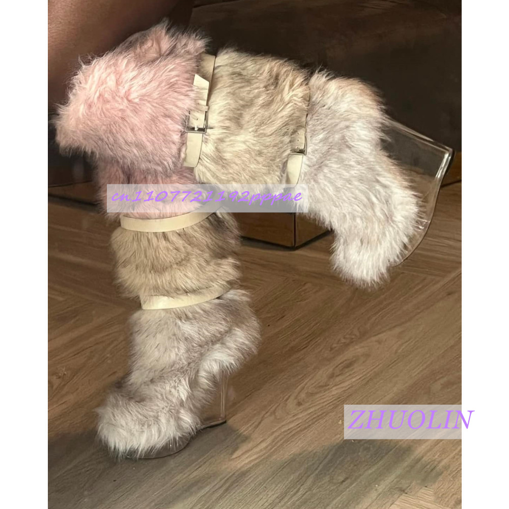 Winter Gradient Furry Transpar - Leather Classic Strap のレビューと価格