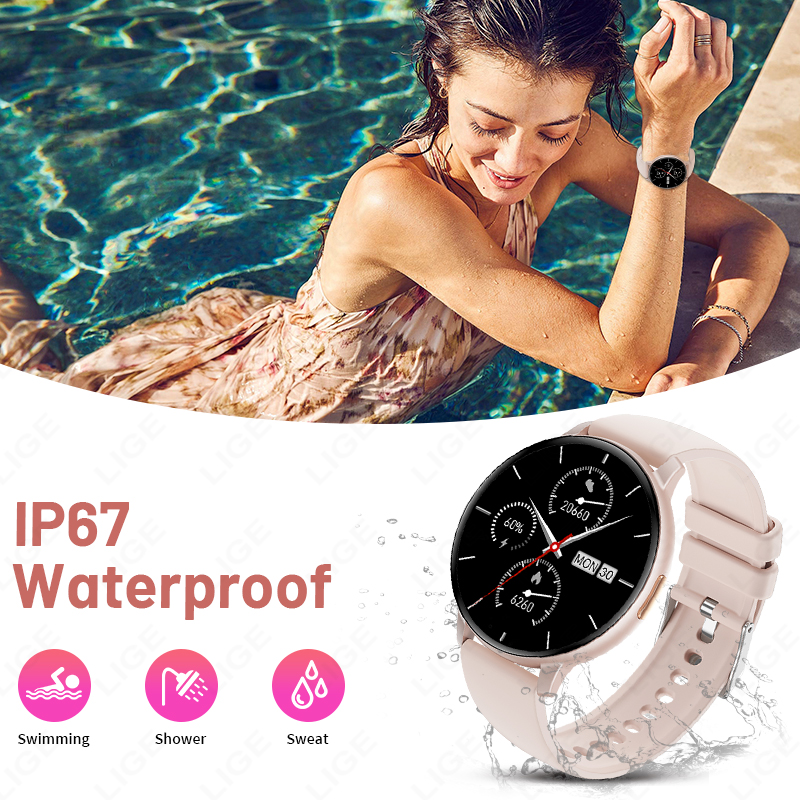 Fitness Tracker Sports Smart W - Smartwatch M Active のレビューと価格
