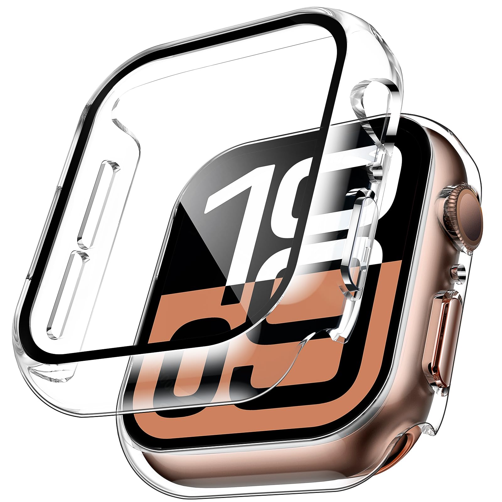 2pcs Tempered Glass Case For A - Apple Smartwatch Accessories のレビューと価格