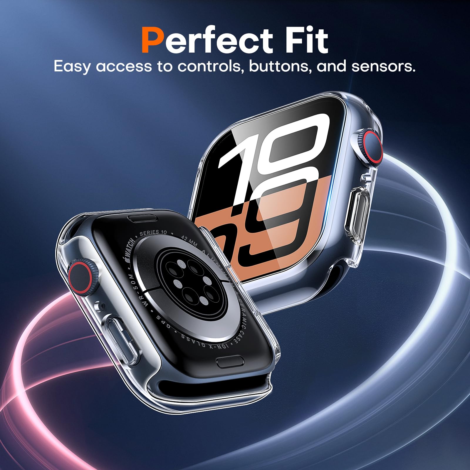 2pcs Tempered Glass Case For A - Apple Smartwatch Accessories のレビューと価格