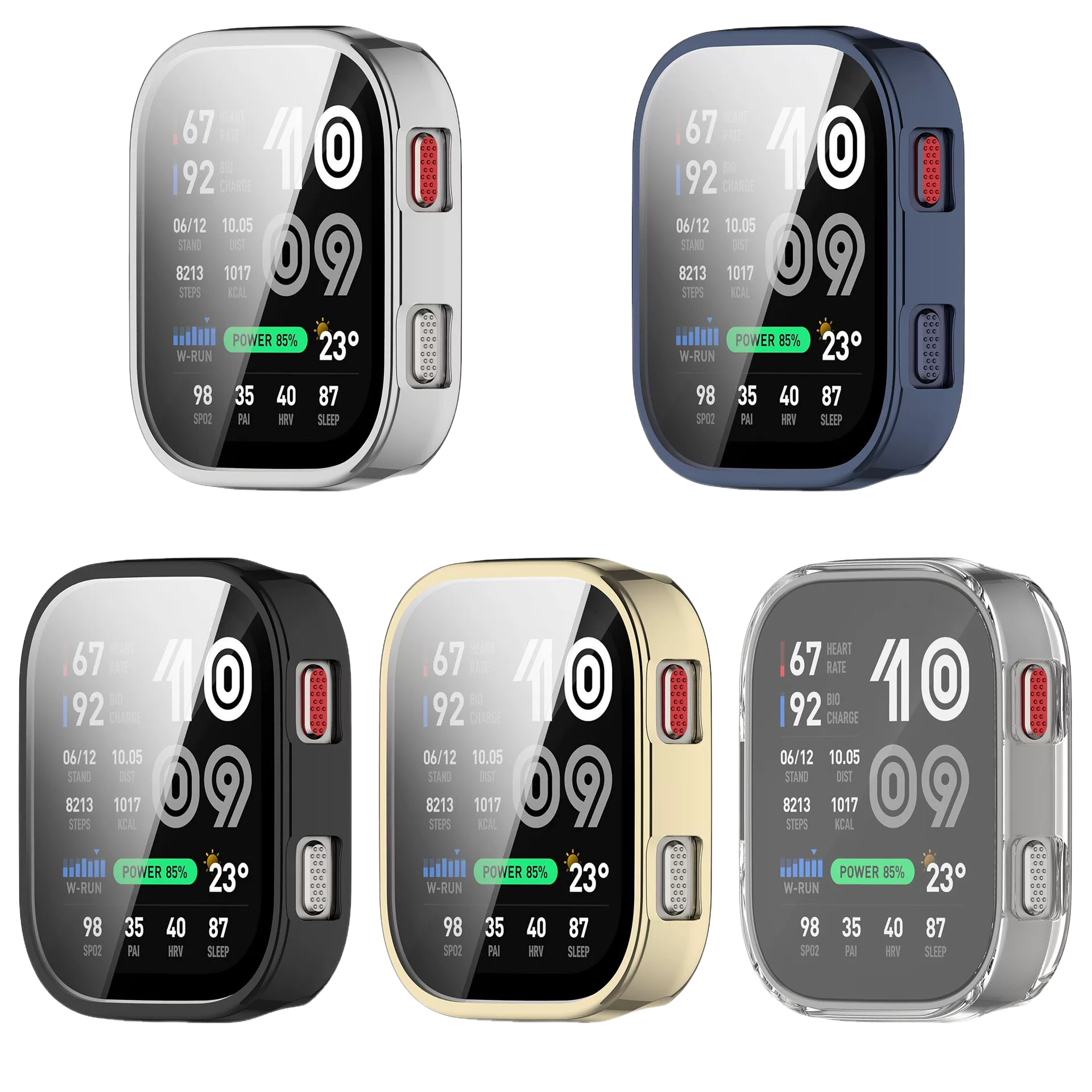 TPU Screen Protector Cover For - Amazfit Smartwatch Accessories のレビューと価格