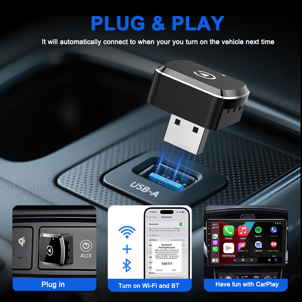 CarPlay Android Auto Wireless  - Smartwatch Universal のレビューと価格
