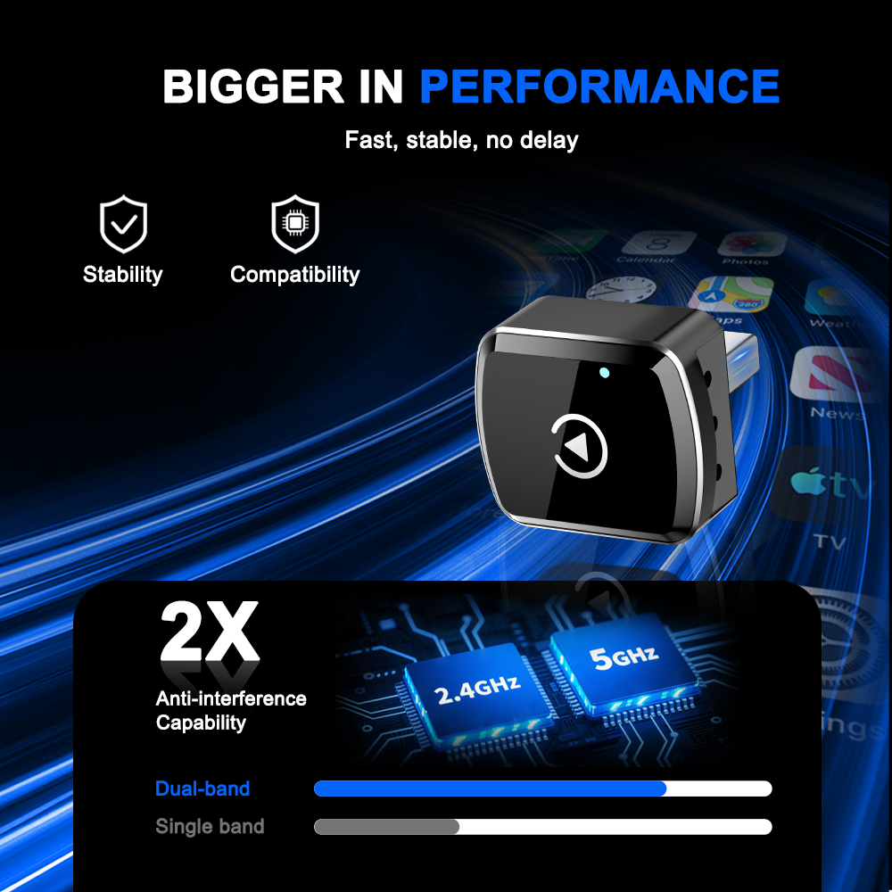 CarPlay Android Auto Wireless  - Smartwatch Universal のレビューと価格