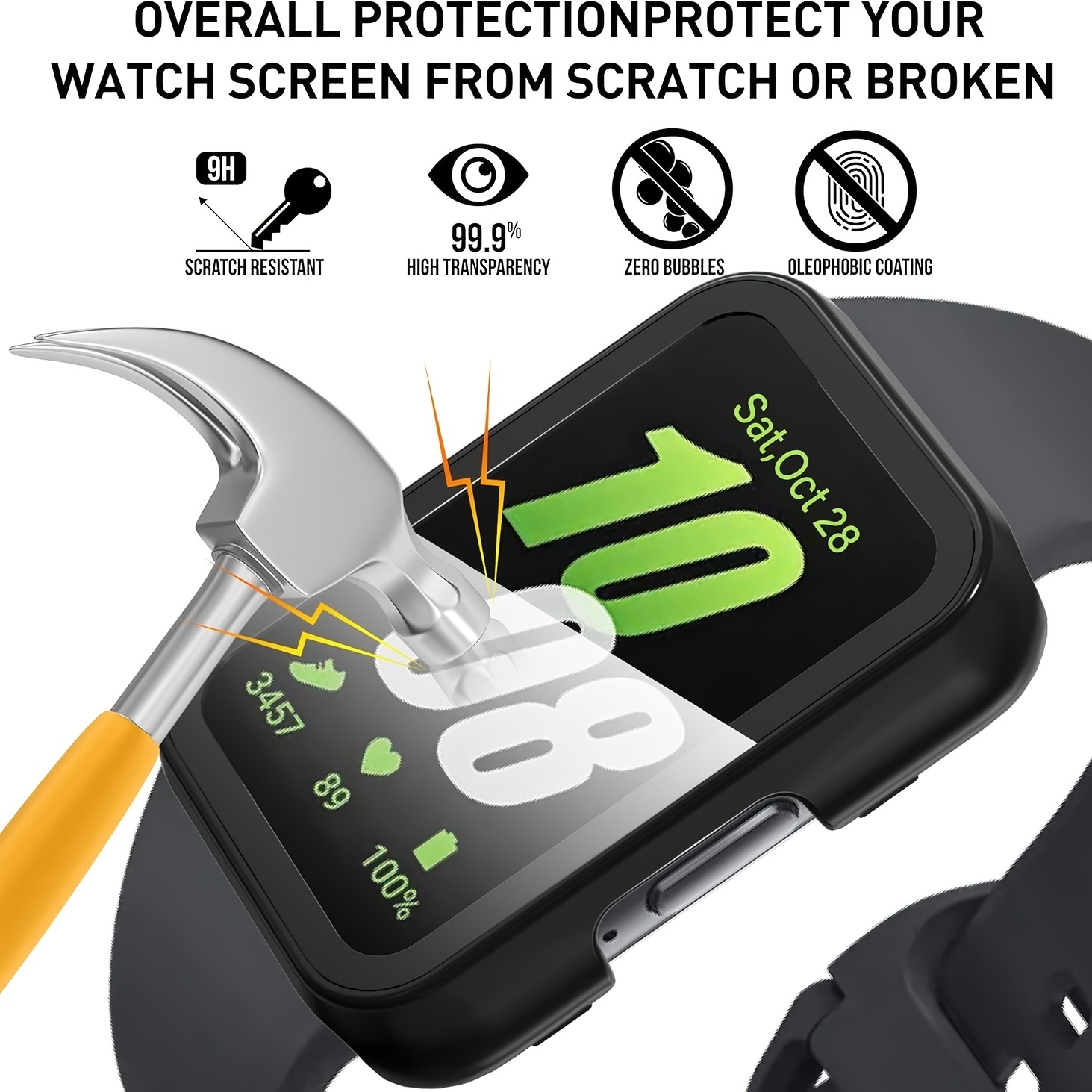 Glass+Case for Samsung Galaxy  - Samsung Smartwatch Accessories のレビューと価格