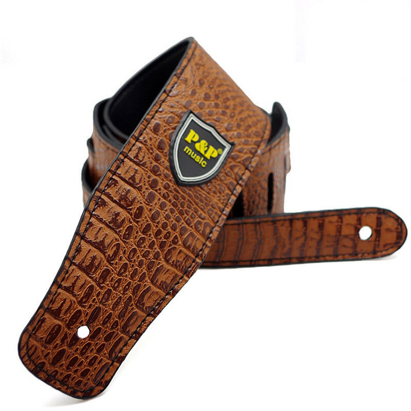 Pu Leather Classic Guitar Stra - Leather Classic Strap のレビューと価格