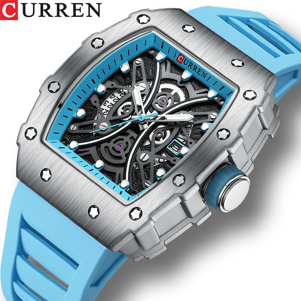 CURREN Men 3D Watch Top Brand  - Smartwatch Guess のレビューと価格
