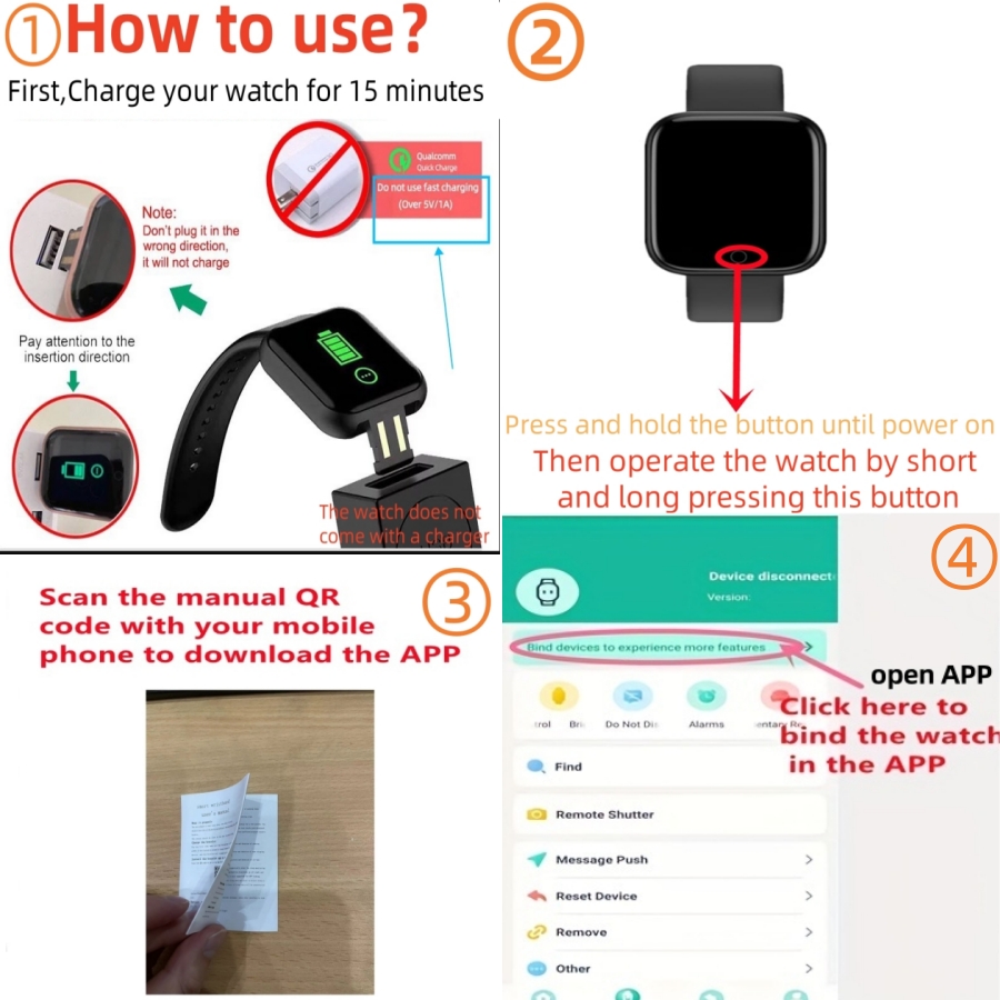 Smart Watch Message Remind Mus - Smartwatch X12 のレビューと価格