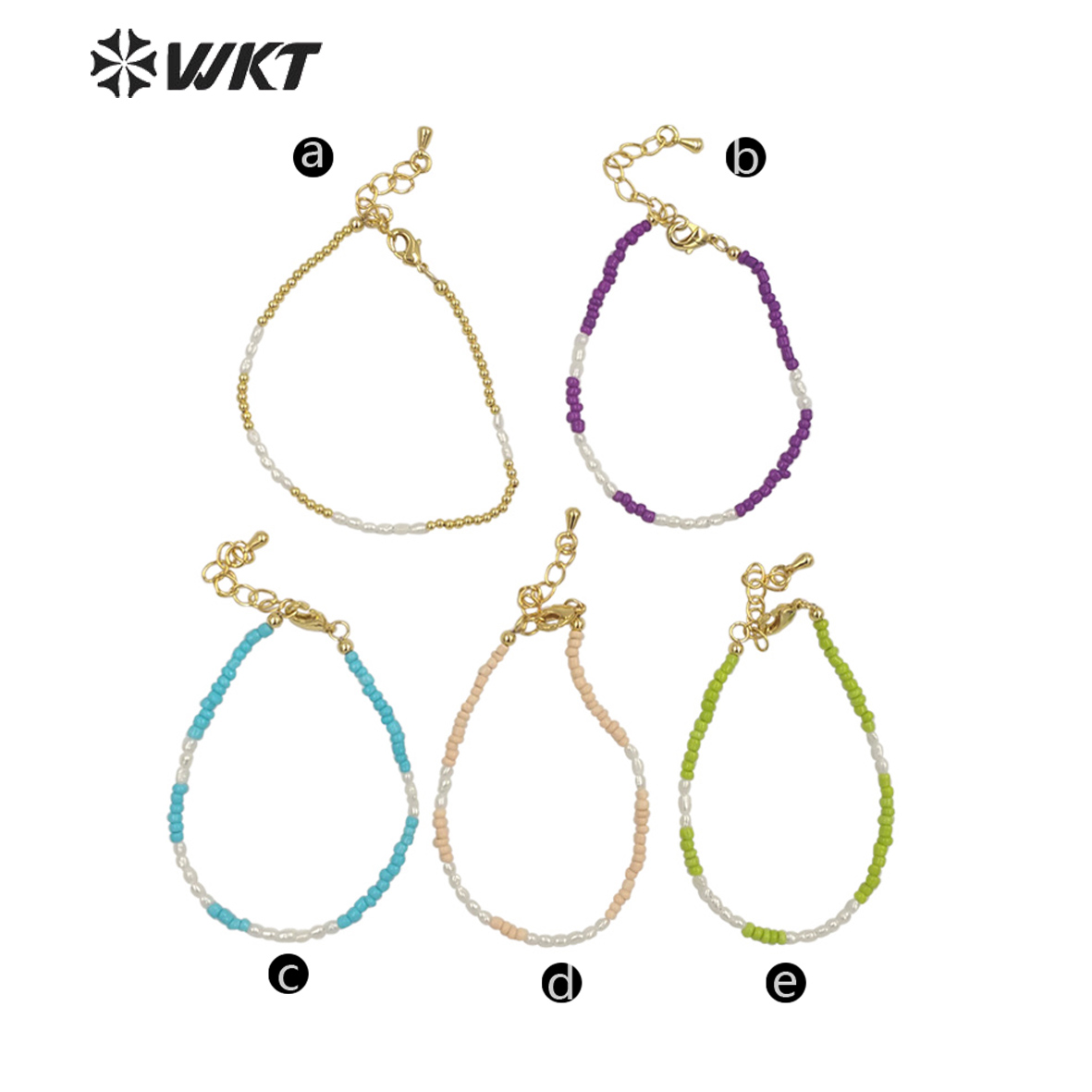 WT-MPB079 Women Elegant Tiny 2 - Ceramic Link Bracelet のレビューと価格