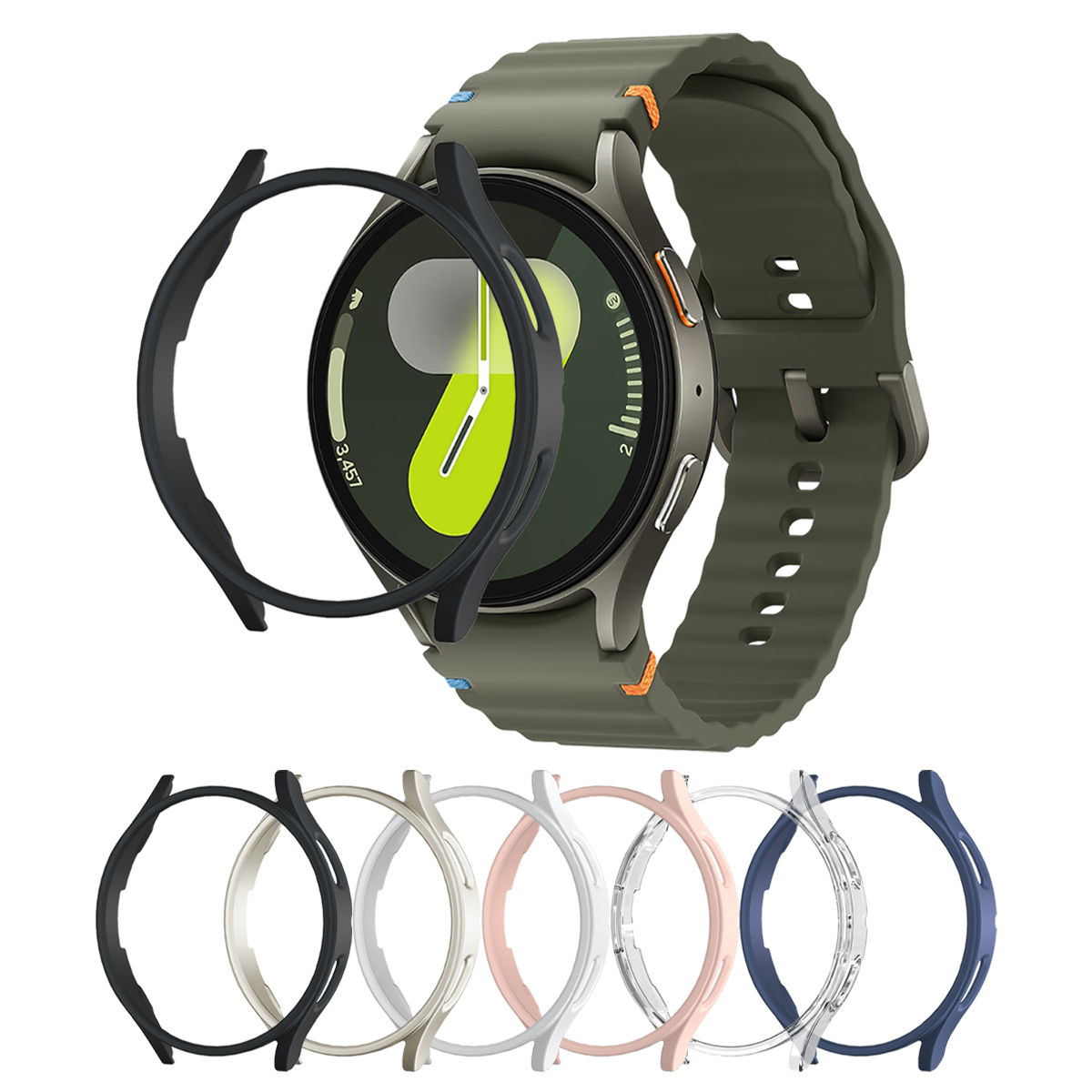 PC skeleton Watch Case  for Sa - Samsung Smartwatch Accessories のレビューと価格