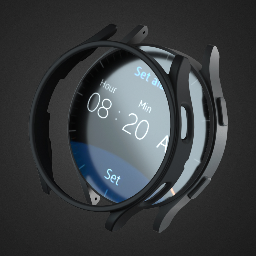 PC skeleton Watch Case  for Sa - Samsung Smartwatch Accessories のレビューと価格
