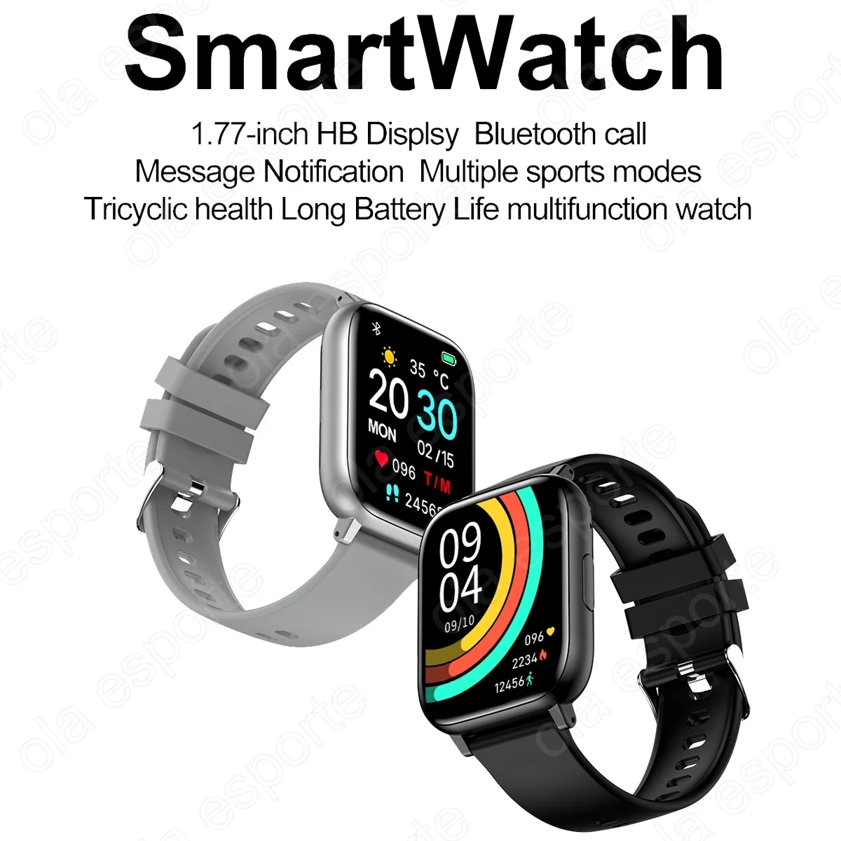New 1.77 Inch Smart Watch Men  - Smartwatch X12 のレビューと価格