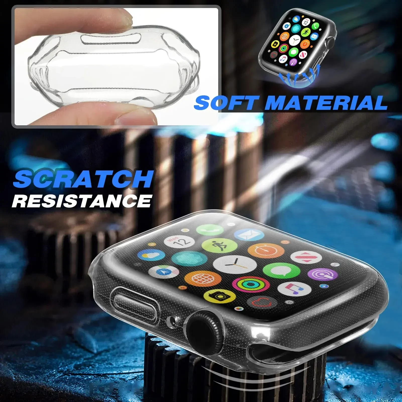 Cover For Apple Watch Case 44m - Garmin Smartwatch Accessories のレビューと価格