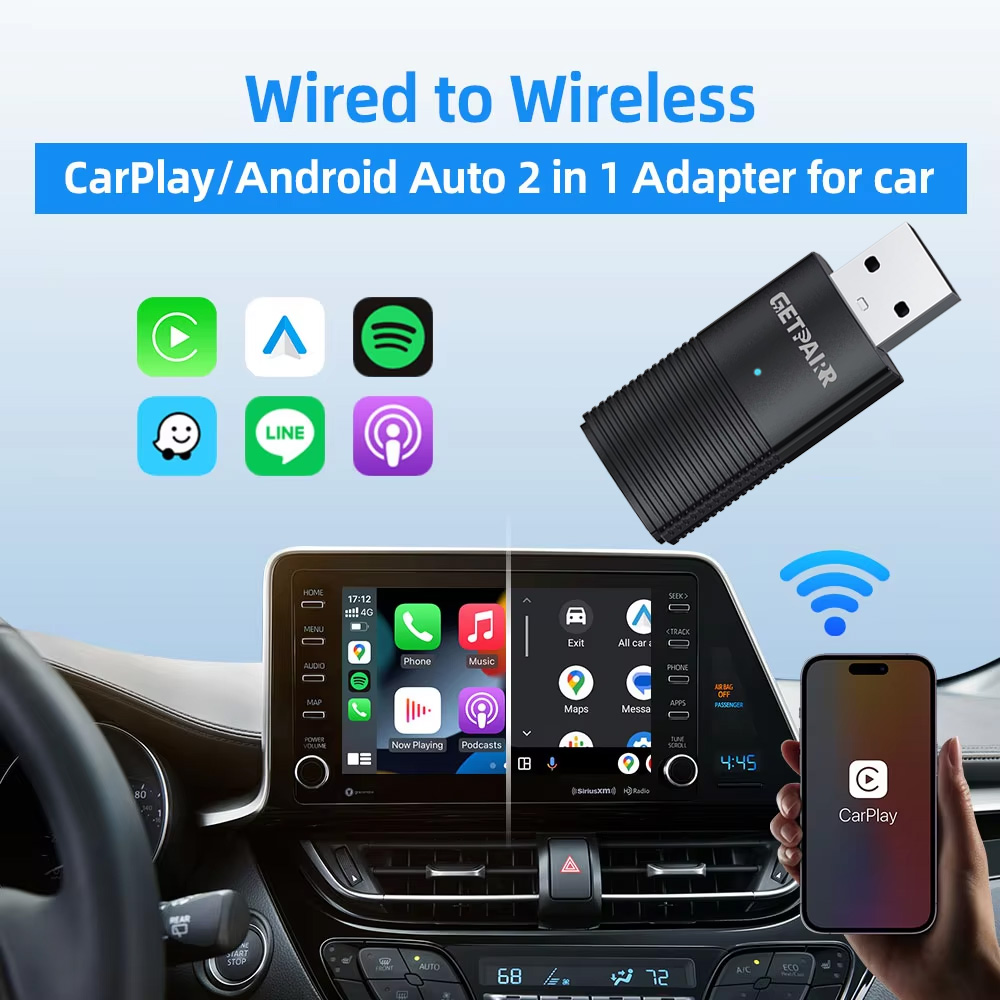 GetPairr Wireless CarPlay Dong - Smartwatch Universal のレビューと価格