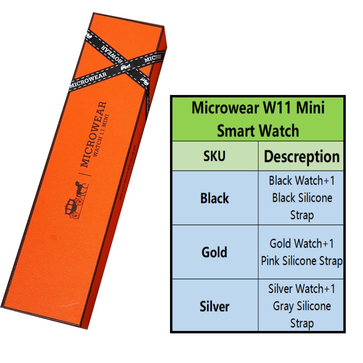 Watch11 Mini Smart Watch Best  - Smartwatch M Active のレビューと価格