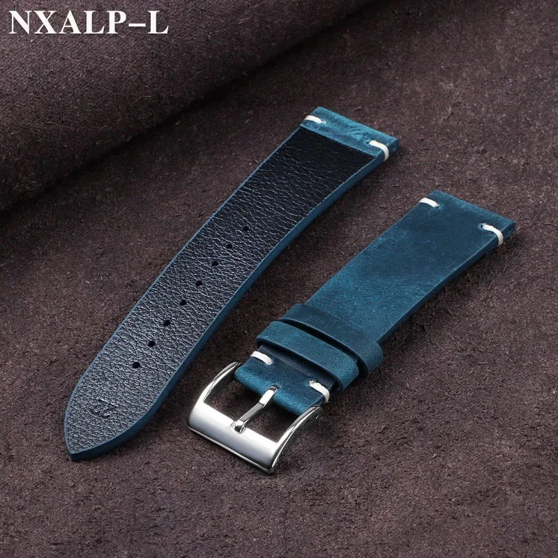 Vintage Oil Wax Leather Watch  - Nylon Nato Strap のレビューと価格