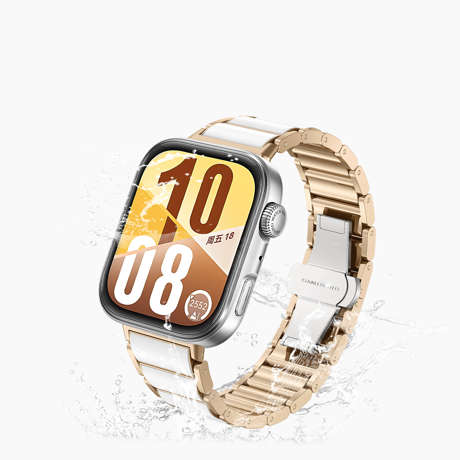 Ceramic-like Metal Strap For H - Ceramic Link Bracelet のレビューと価格