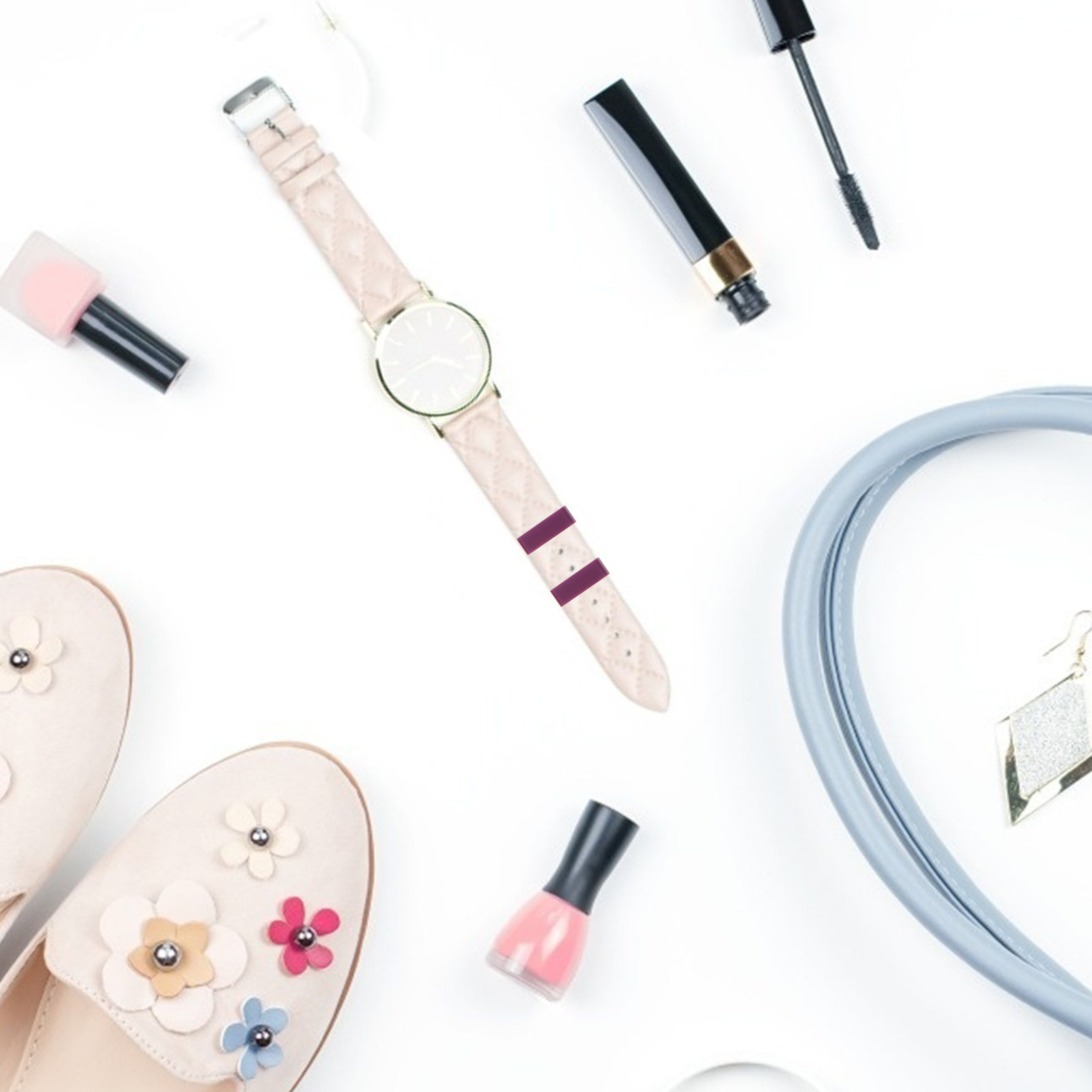 10Pcs Smooth Finish Silicone W - Smartwatch Straps & Accessories のレビューと価格