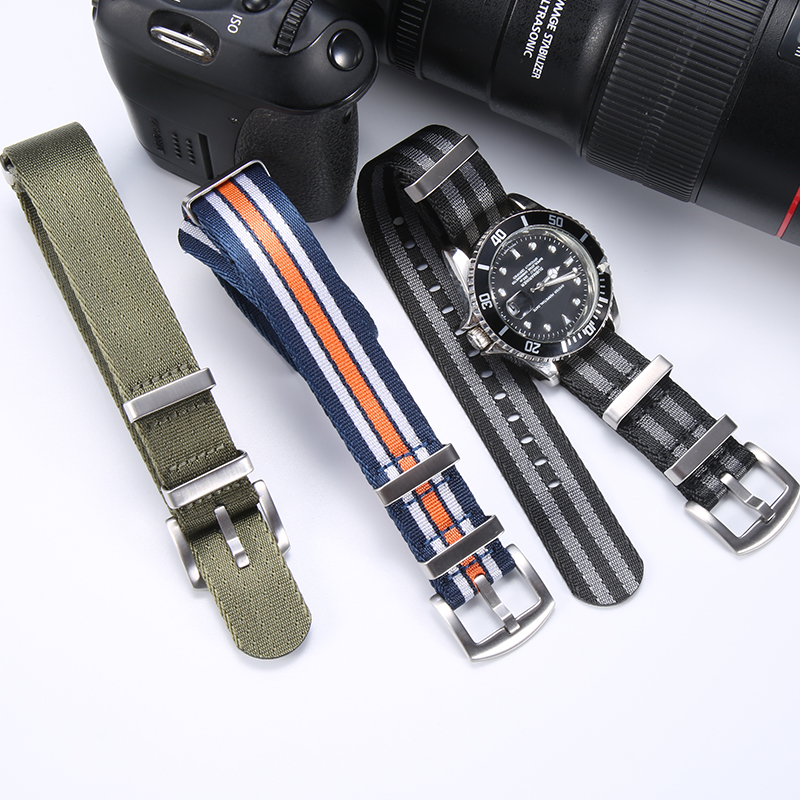 High End Soft Nylon Replacemen - Nylon Nato Strap のレビューと価格