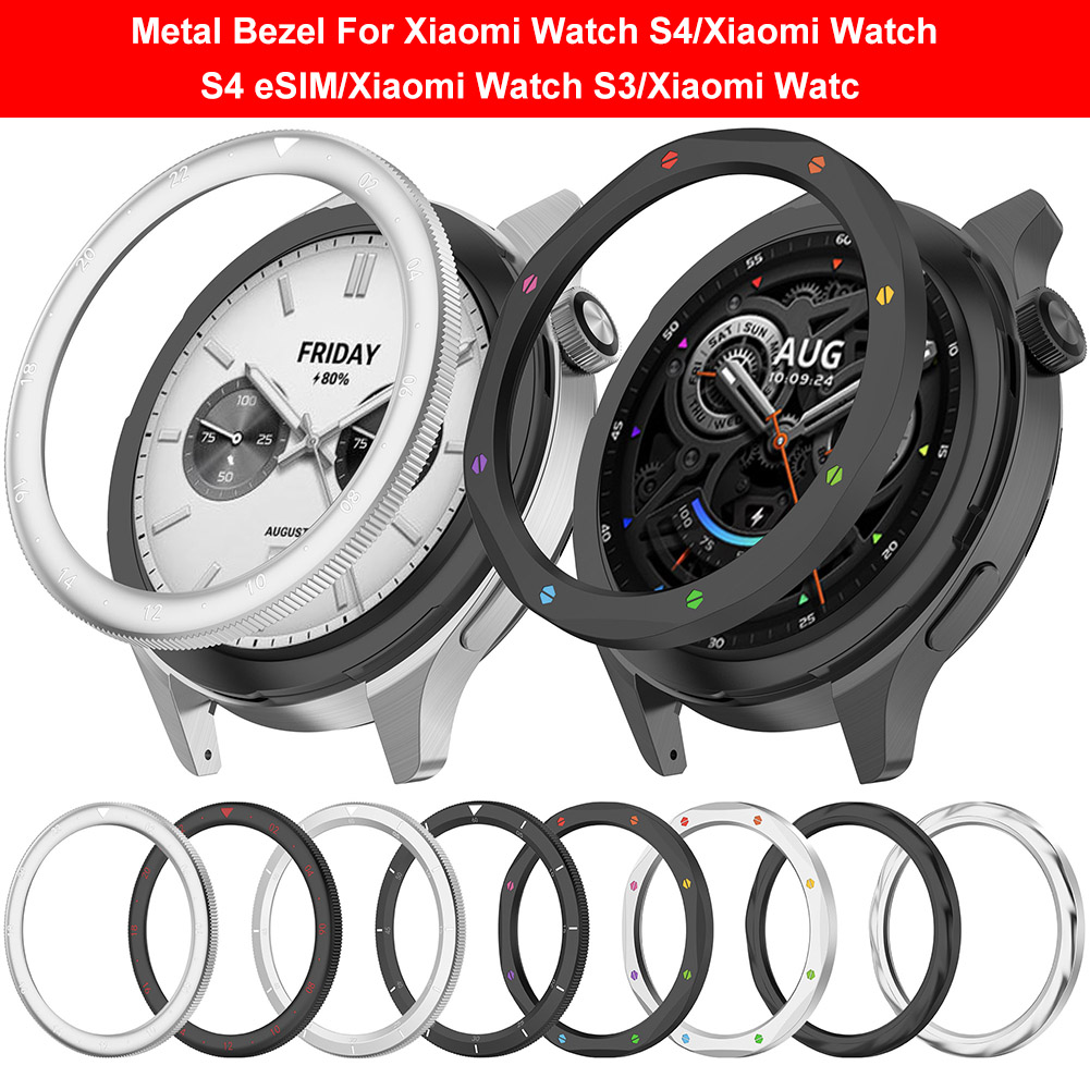 Metal Bezel Ring For Xiaomi Wa - Xiaomi Smartwatch S3 Accessories のレビューと価格