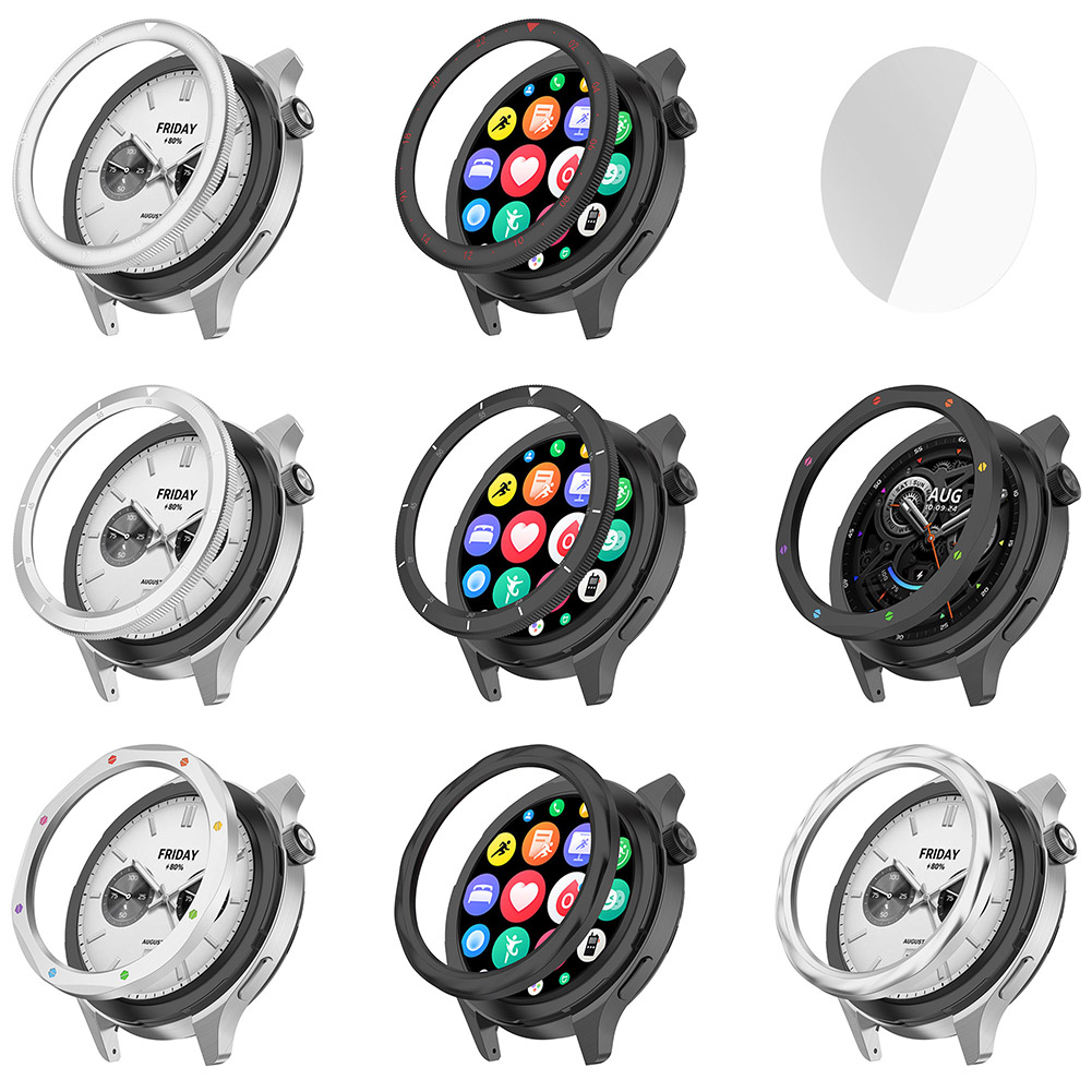 Metal Bezel Ring For Xiaomi Wa - Xiaomi Smartwatch S3 Accessories のレビューと価格